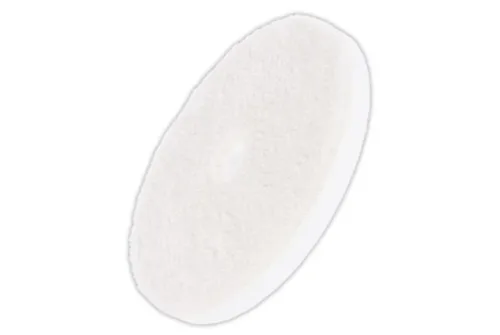 Poleringsullpad 80mm Dual Action Skärande Syntetisk Naturlig Ull Kylhål Honey