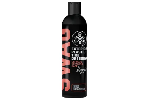 SWAG Däckglans Gel 250ml flaska med UV-skydd för högblank finish på däck och gummidetaljer