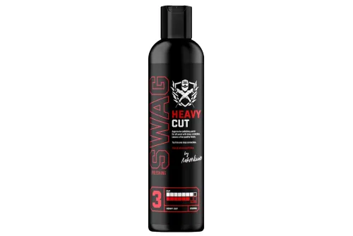SWAG Heavy Cut Compound 150ml grovpolermedel för aggressiv lackkorrigering och borttagning av djupa repor