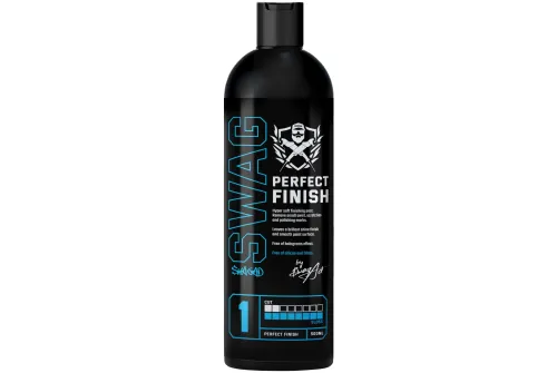 SWAG Polish Högblank 500ml flaska för billack med hållbart skydd och glans