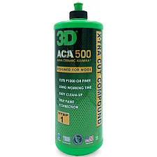 Compound X-TRA Cut Alfa Ceramic Alumina Technology 946ml Low Dust Formula, 3D Car Care