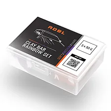 Clay Bar Set 50g Soft, Medium, Hard – Paint Cleaning Clay for Paintwork and Glass, ADBL