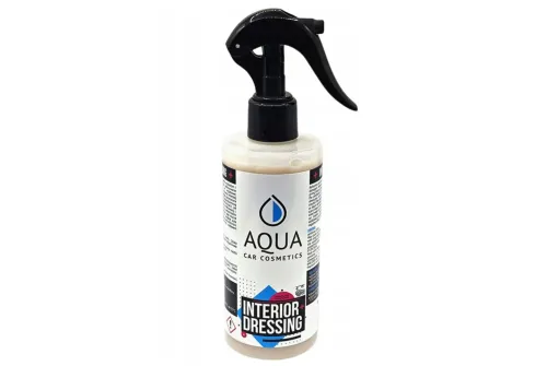 AQUA Cosmetics Interiörvård 250ml flaska för invändig bilvård med satinfinish och UV-skydd