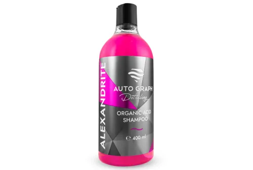 Car Shampoo 400ml bottle with organic acid formula and corrosion protection for car paintwork, Auto Graph