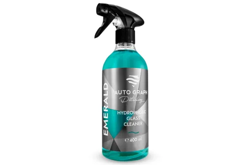 Flaska Auto Graph hydrofobisk glasrengöring 400ml med SiO2-polymer för vattenavvisande effekt på bilrutor