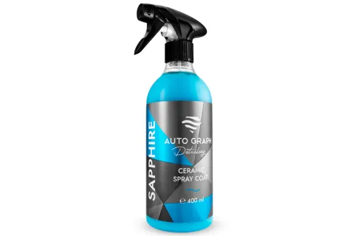 Auto Graph Ceramic Coating Spray 400ml sprayflaska med SiO2 hydrofob beläggning för billack