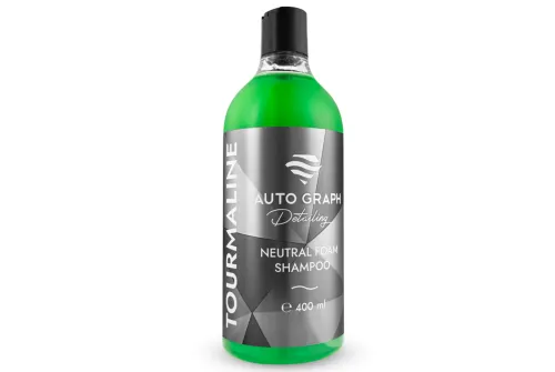 Flaska Auto Graph Skumbilschampo 400ml med tropisk fruktdoft, koncentrerat pH-neutralt bilschampo