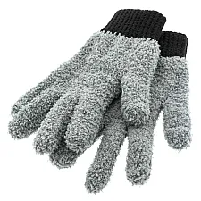 Microfiber Cleaning Mitt Pair, Soft Stretchable, Universal Size, Efficient Reach, Chemicalworkz