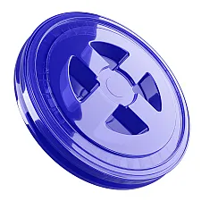 Hinklock Blå Transparent, hållbart, spillskydd, Chemicalworkz