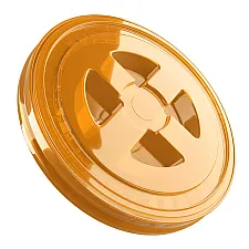 Hinklock Guld Transparent, Hållbart, Spillfritt, Chemicalworkz
