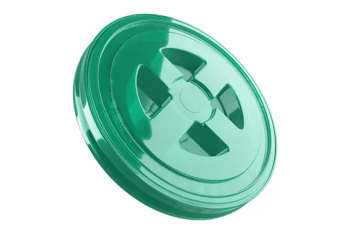chemicalworkz Performance Bucket Lid Turquoise Transparent
