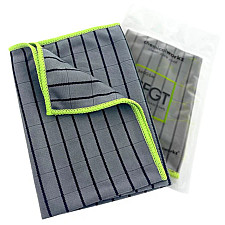 Mikrofiberduk Kolfiber Glasrengöring 360gsm 40x40cm 5-Pack Återanvändbar, ChemicalWorkz New
