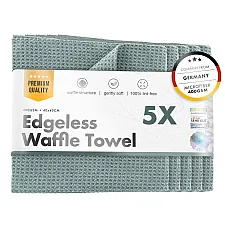 Microfibre Glass Cloth 40x40cm 400 GSM Lint-Free 5-Pack, ChemicalWorkz New