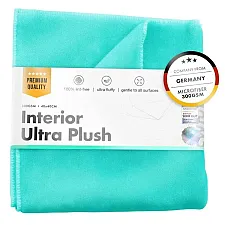 Mikrofiberduk Interiör 300 GSM Turkos 40x40cm Repsäker, Ultra Plush, ChemicalWorkz