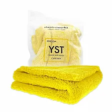 Mikrofiberduk Edgeless Gul Mjuk Touch 500gsm 40x40cm Vattensnål Hållbar, ChemicalWorkz