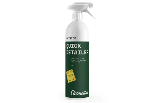 Chemotion NEW Quick Detailer 1L flaska för glansig och skyddande lackvård utan ränder