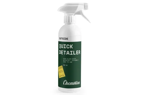 Chemotion Quick Detailer 500ml sprayflaska för ränderfri lackglans och snabbtorkande finish