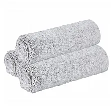 Microfiber Detailing Cloth 3-Pack 360gsm 40x40cm Lint-Free Scratch-Free Cleantle