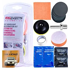 Headlight Restoration Kit for Plastic Lenses, MrCleaner