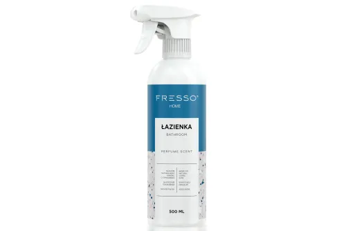 Badrumsrengöring 500ml sprayflaska från Fresso Home mot kalk och tvålrester med naturlig citronsyra