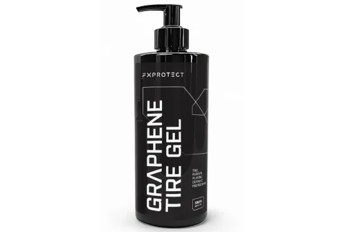 FX PROTECT Däckskyddsgel 500ml flaska med Graphene Silikon Nanokomplex för professionell däckskydd
