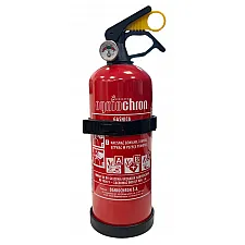 Dry Powder Fire Extinguisher 1 kg ABC with Pressure Gauge, MrCleaner