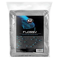 Mikrofiber Bilhandduk 60x90cm 800GSM Hög Absorption Dubbel Loop, K2 Flossy