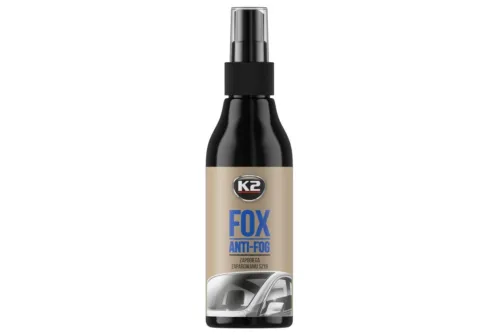 K2 Antifog Car Glass Treatment 150ml bottle for fog prevention on interior car windows