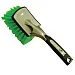 Car wash brush with soft polyester bristles and ergonomic handle from K2