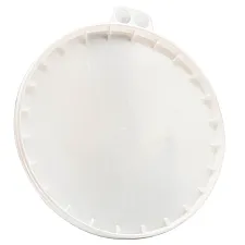 Bucket Lid 5L Round White Airtight Seal