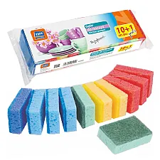 Disktrasor 10-pack, Mjuka, Absorberande och Repfria för Kök och Badrum, Ravi