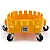 Bucket Dolly 27 cm with 5 Swivel Castors, Braked Wheels, Tool-Free Assembly, WORK STUFF