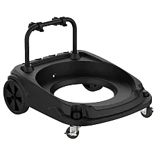 Wheelbase Kit för SuckR Pro Plus med 5m Slang, Svänghjul och Rostfri Stålram, Big Boi