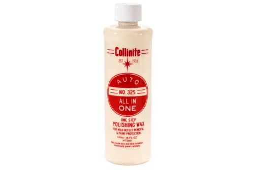 Bilvax hybridformel 473ml flaska med rengörings- och skyddsvax från Collinite Wax