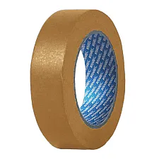 Heat-Resistant Masking Tape 36mm x 50m Semi-Crepe Paper with Natural Rubber Adhesive, Kovax