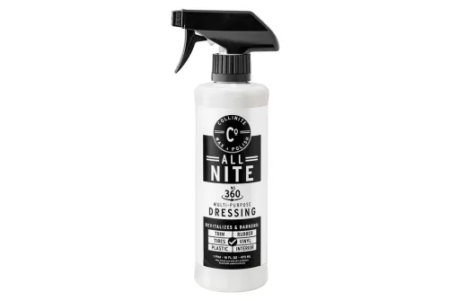 Gummi plast vinyl dressing 473ml med UV-skydd, Collinite Wax bilvårdsprodukt för instrumentpaneler och däck