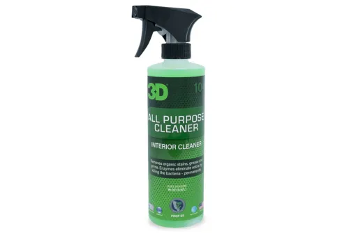 All-Purpose Cleaner APC 473ml spray bottle from 3D Car Care with enzyme formula for car interiors