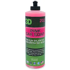 Car Shampoo pH-Balanced Biodegradable High-Foam 473ml, 3D Car Care