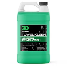Microfibre Towel & Polishing Pad Wash 3.8L Lemon Scent Biodegradable, 3D Car Care