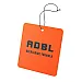 Hanging car air freshener ADBL Magic Square with universal design for the car cabin