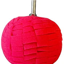 Poleringsboll Mjuk 80mm Öppen Cell Röd Skaftmontering 40mm, Royal Pads