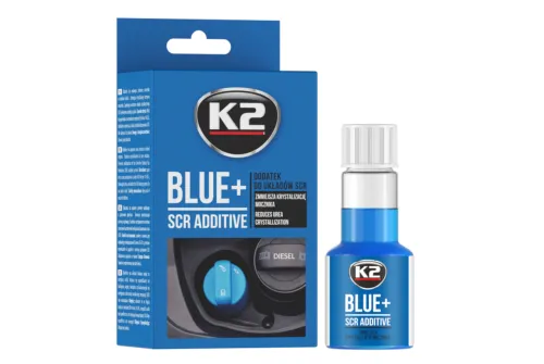 K2 Blue+ SCR-Systemtillsats 50ml flaska för förebyggande av AdBlue-kristallisering