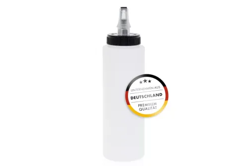 Doseringsflaska 250ml med flexibel precisionspip för polermedel och vax från ChemicalWorkz New