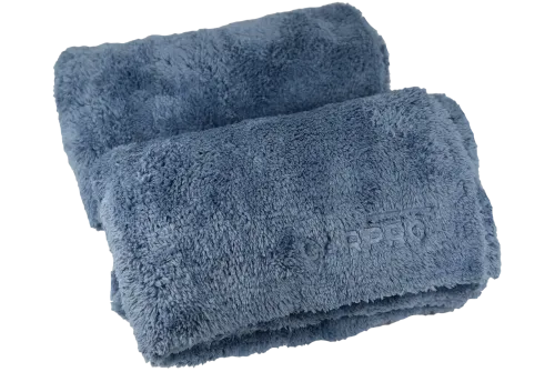 Microfibre towel BOA 40x60cm 500 GSM edgeless design for buffing and drying car paint, CarPro CQuartz