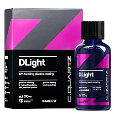 Ceramic UV Coating for Headlights and PPF 50ml Hydrophobic Scratch-Resistant, CarPro CQuartz