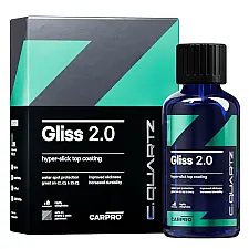 Ceramic Coating 100ml Hydrophobic Paint Sealant with 12 Months Protection, CarPro CQuartz