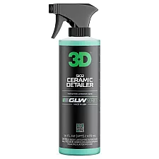 Ceramic Coating Booster Detailer 473ml Hydrophobic Protection High-Gloss Finish, 3D Car Care