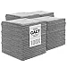 Grå mikrofiberduk Coating Towel 250gsm 40x40cm från ChemicalWorkz New, 100-pack förpackning