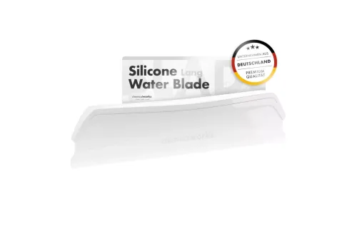 Transparent silikonskrapa Water Blade V2 25 cm från ChemicalWorkz New för avtorkning av lack och glas