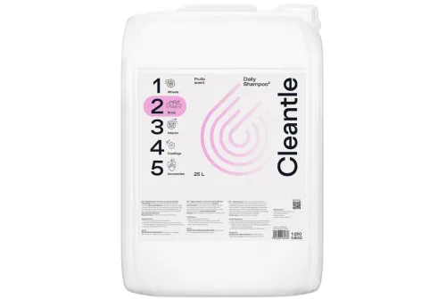 Cleantle Daily Shampoo² 25L bilschampo med neutralt pH för rekondverkstäder och detailing